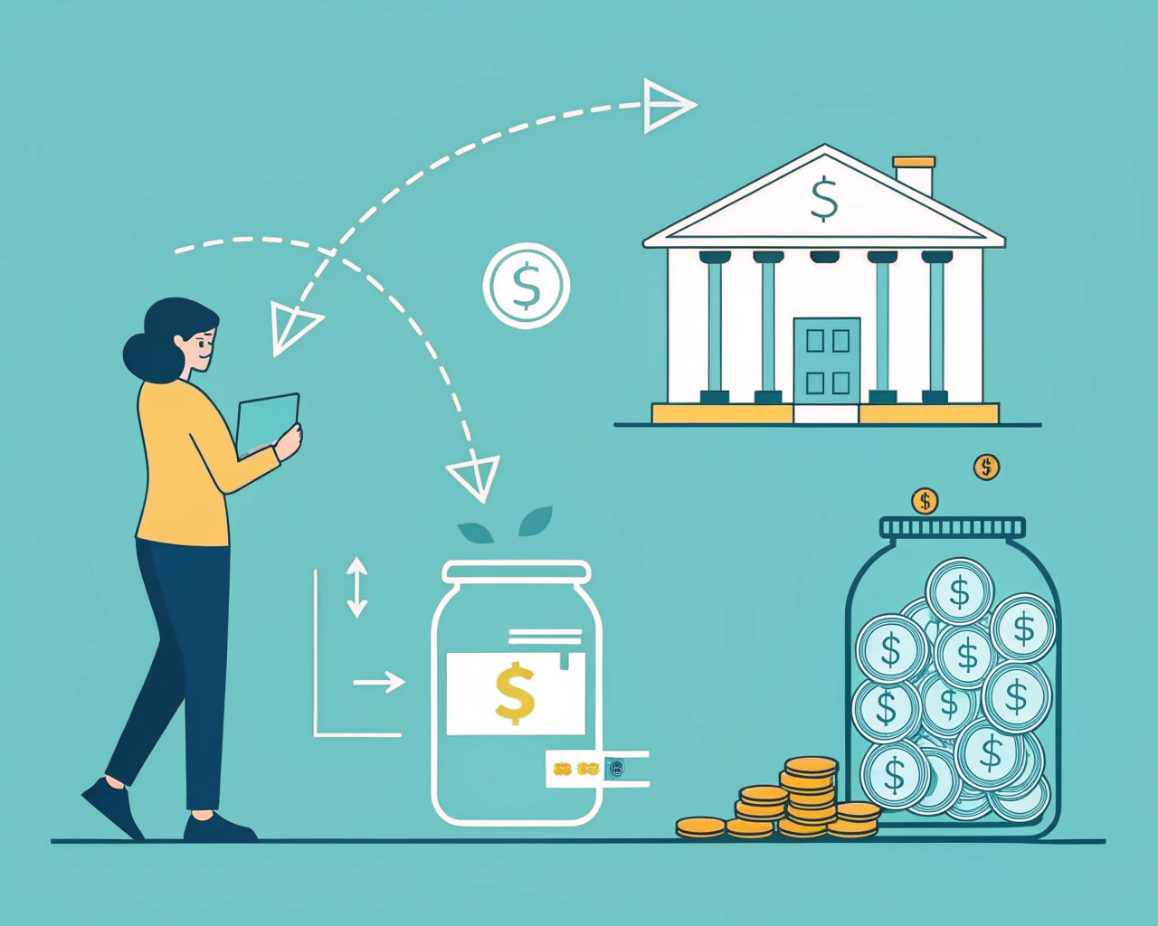 Ahorro automático: cómo funciona y si vale la pena